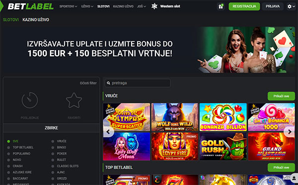 BetLabel Casino Hrvatska