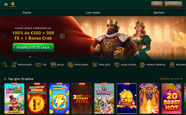Casinia Casino Hrvatska