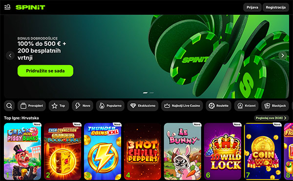Spinit Casino Hrvatska