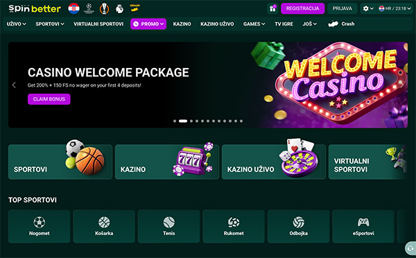 SpinBetter Casino Hrvatska